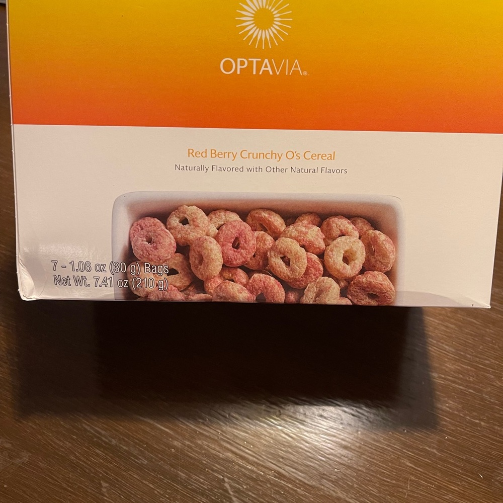 Optavia Berry Crunchy O’s Cereal